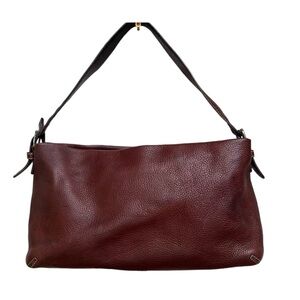 Fossil Pebbled Leather Single Adjustable Strap Shoulder Handbag